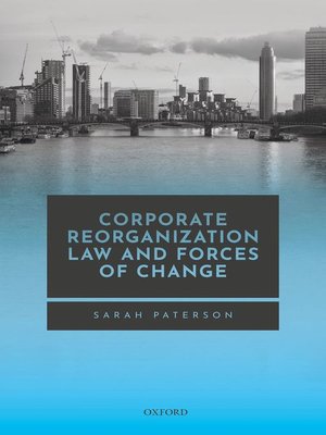 cover image of Corporate Reorganization Law and Forces of Change